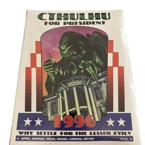 Cthulhu For President Call Of Cthulhu Why Settle For The Lesser Evil RPG New